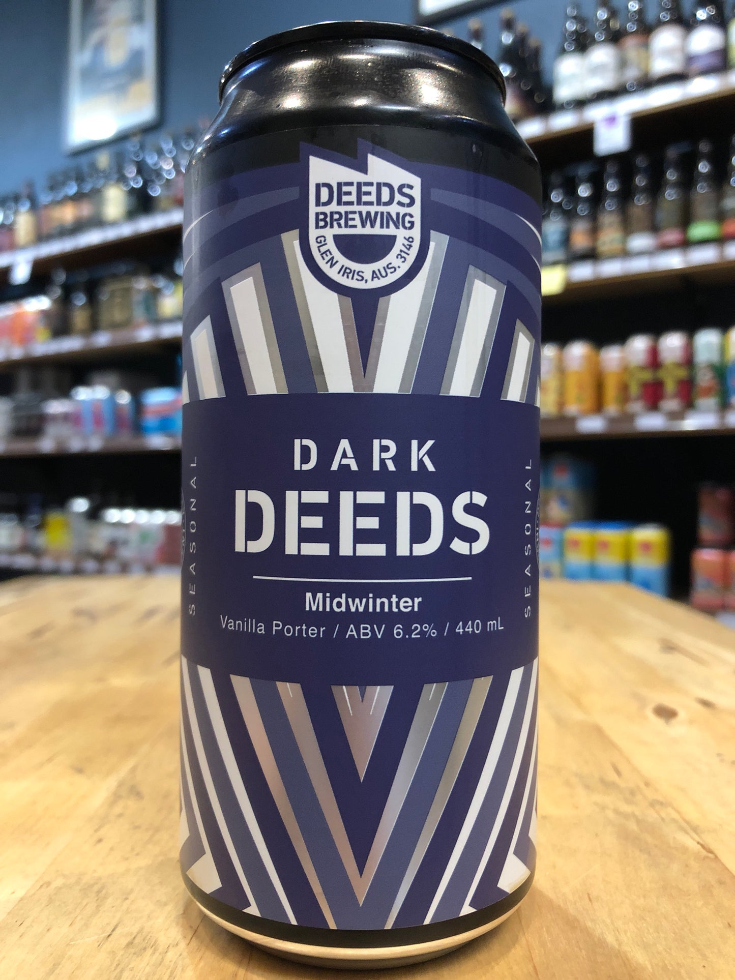 Dark Deeds Midwinter Vanilla Porter 440ml Can