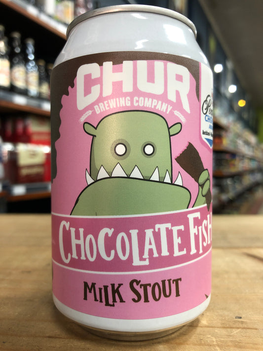 Chur Chocolate Fish Milk Stout 330ml Can