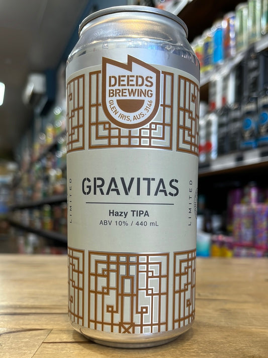 Deeds Gravitas Hazy TIPA 440ml Can