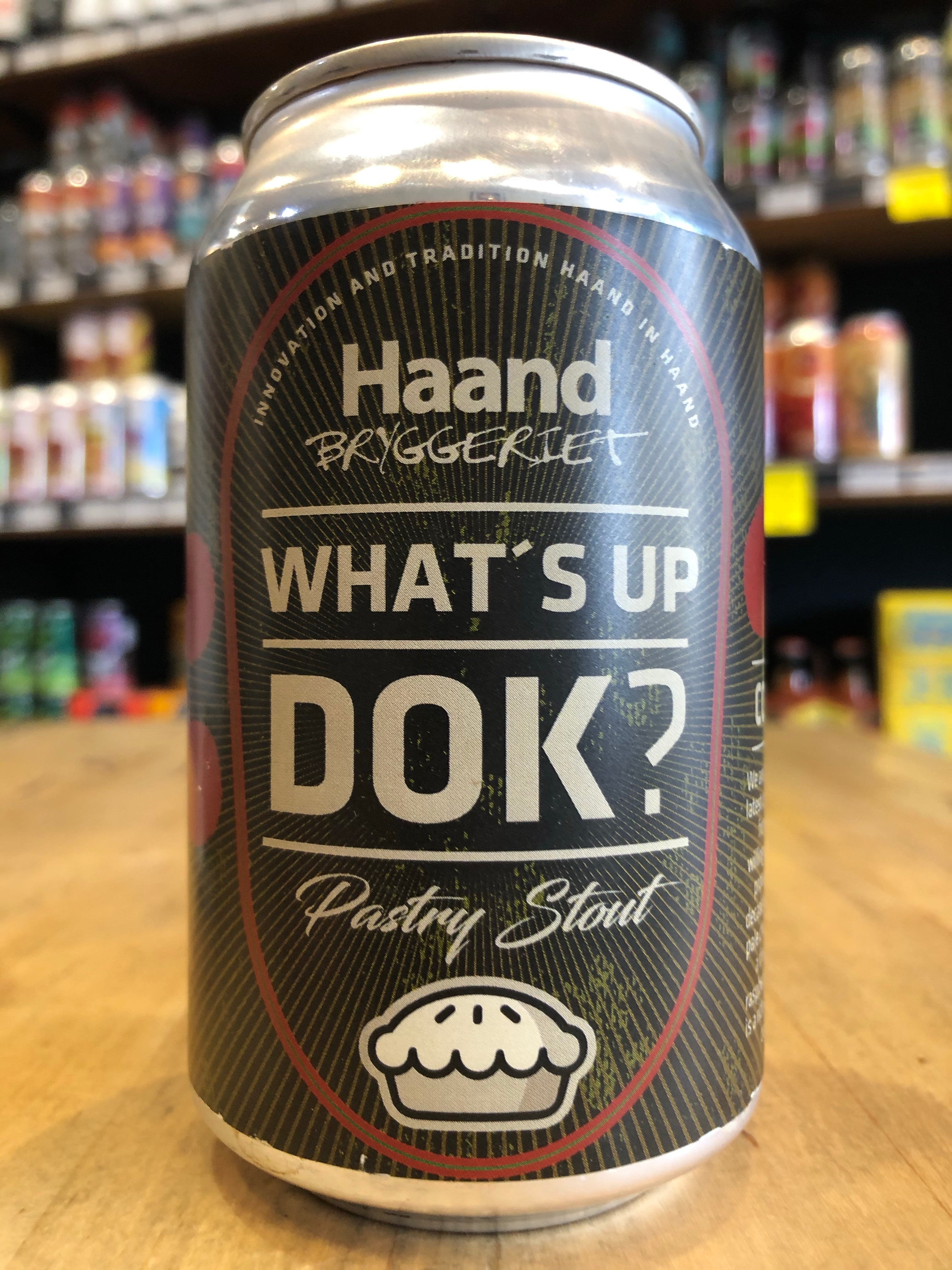 HaandBryggeriet What's Up Dok? Imperial Pastry Stout 330ml Can - Purvis Beer