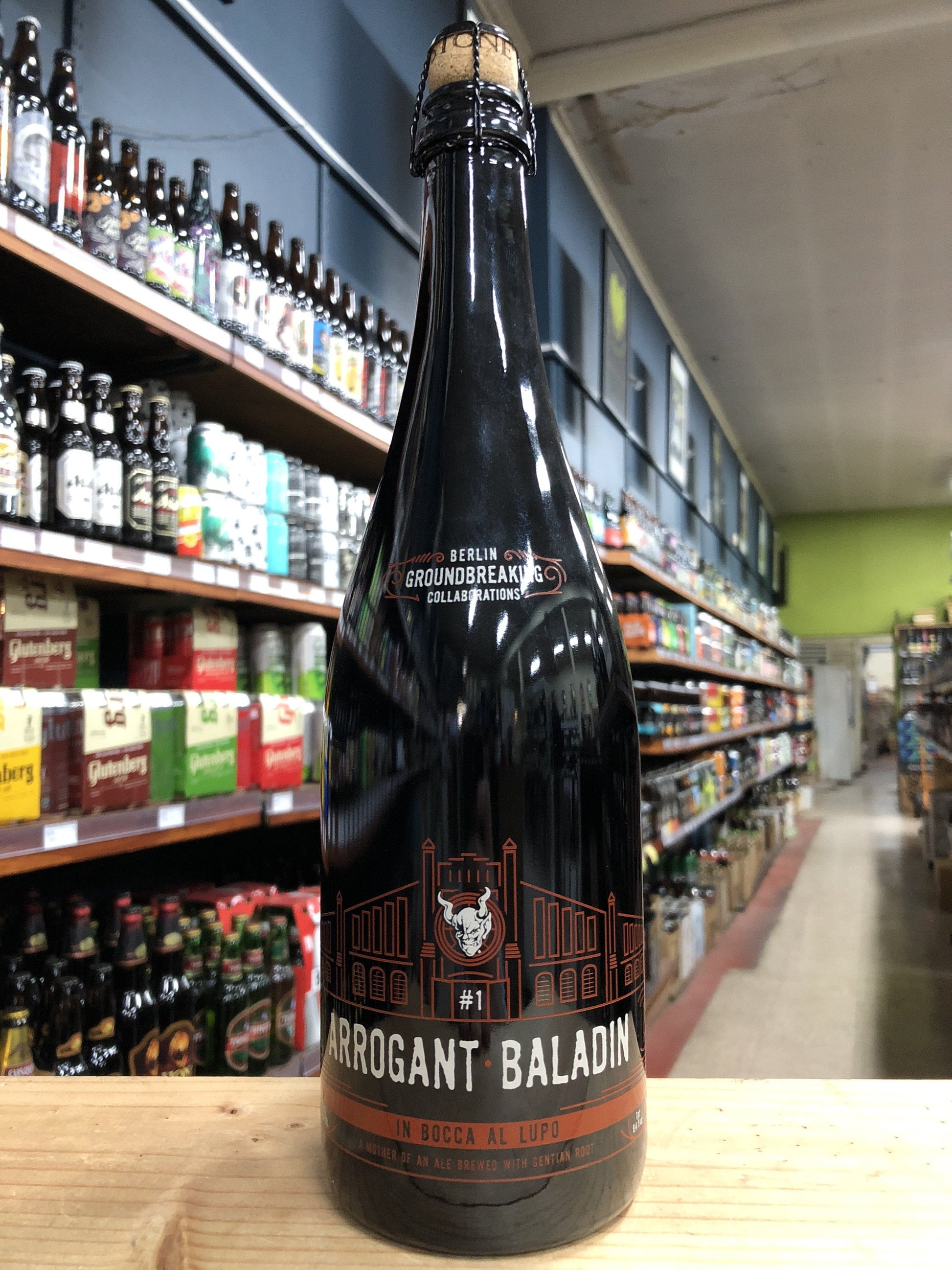 Arrogant Berlin Collab 01 Baladin In Bocca Al Lupo 750ml - Purvis Beer