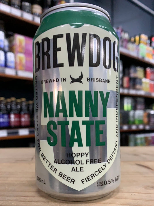 BrewDog Nanny State Alc. Free Ale 375ml Can