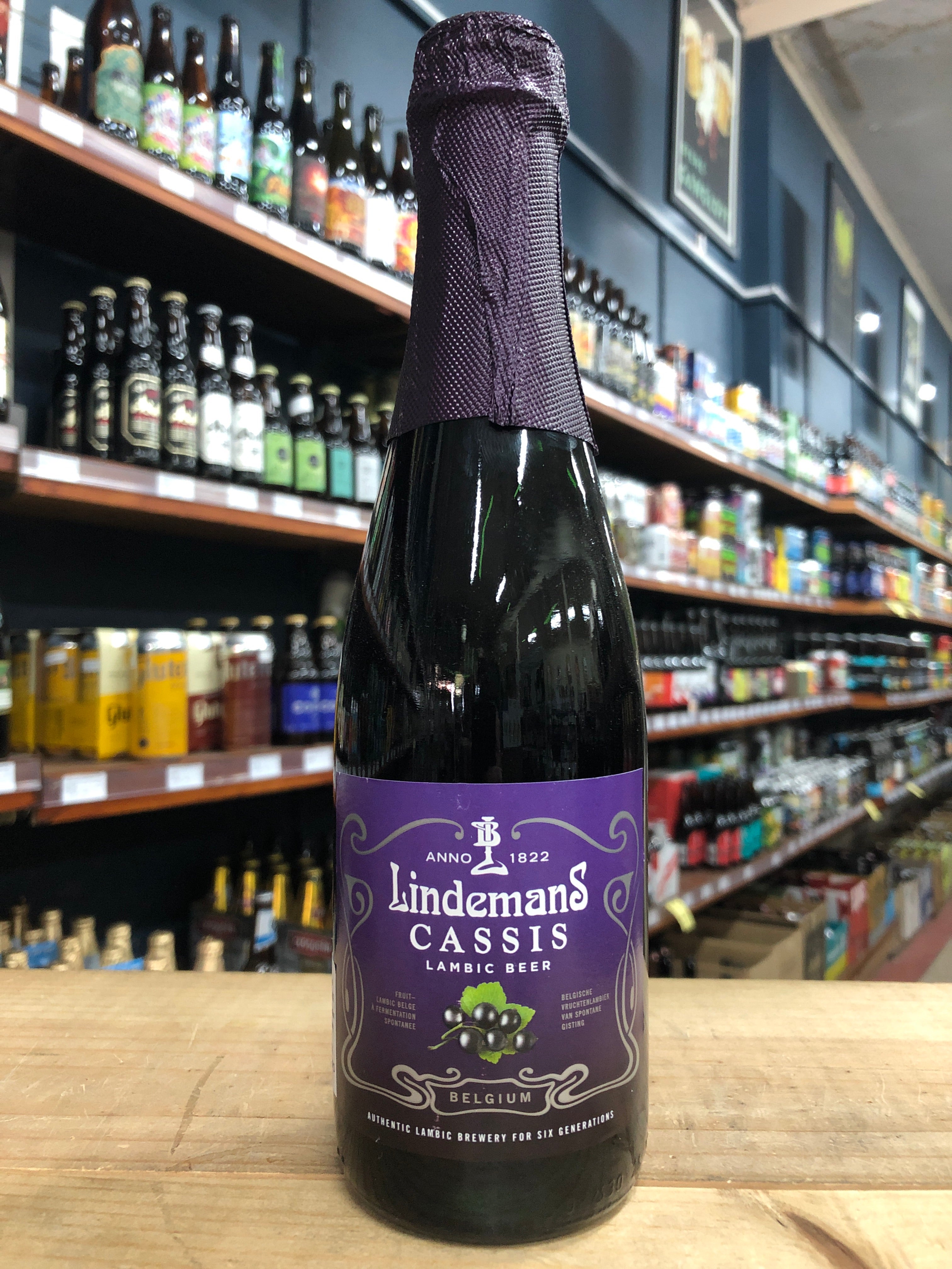 Lindemans Cassis 355ml - Purvis Beer