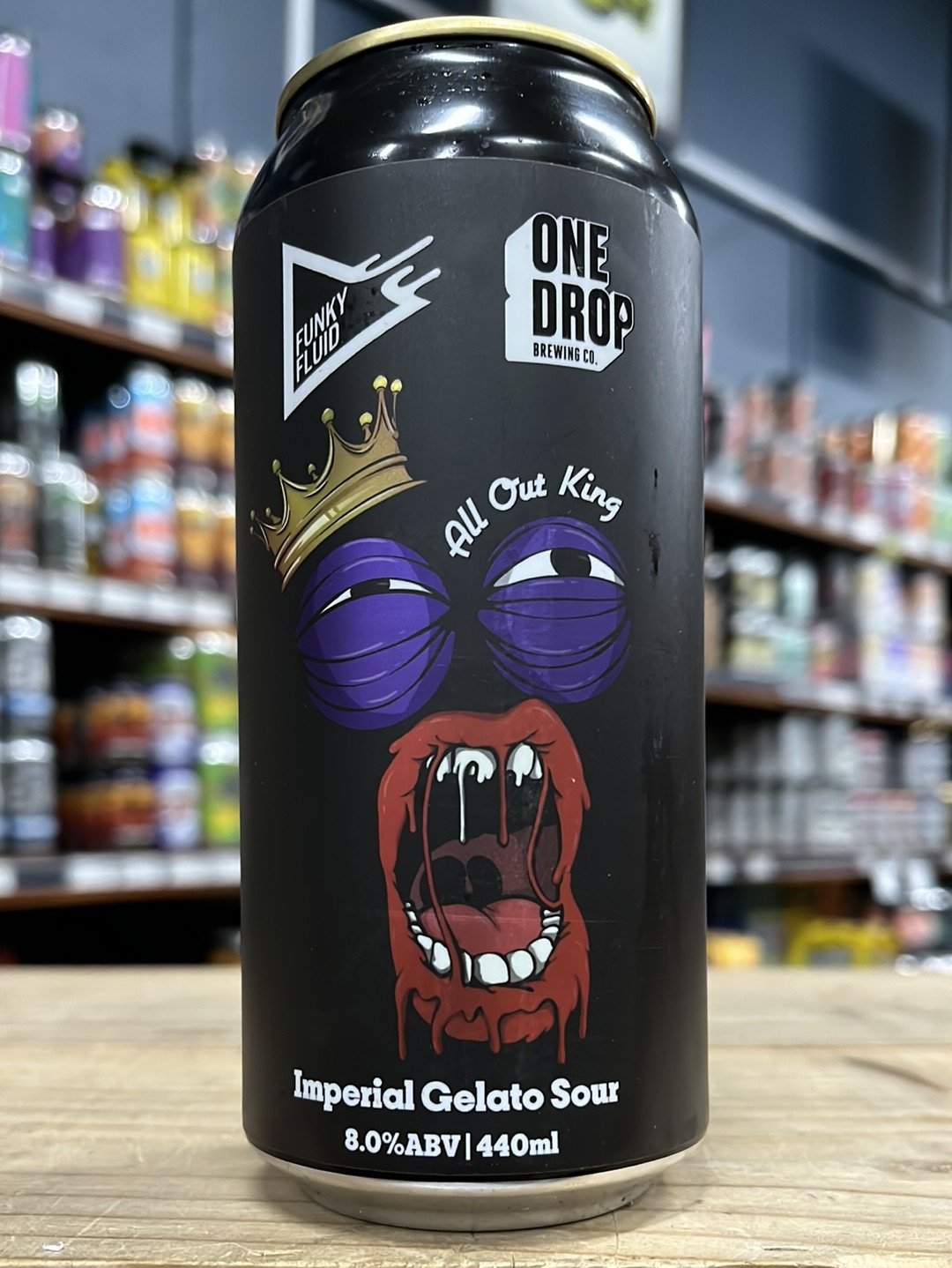 One Drop All Out King Imperial Gelato Sour 440ml Can