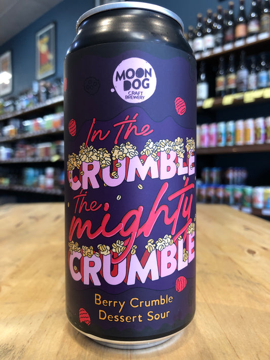 Moon Dog In The Crumble The Mighty Crumble Berry 440ml Can