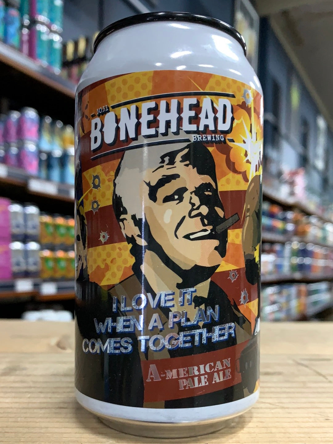 Bonehead I Love It When A Plan Comes Together American Pale 375ml Can - OOD