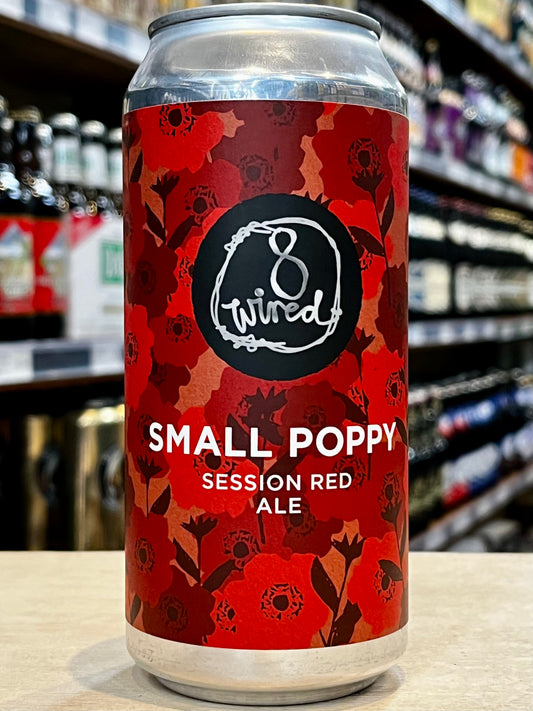 8 Wired Small Poppy Red Ale 440ml Can