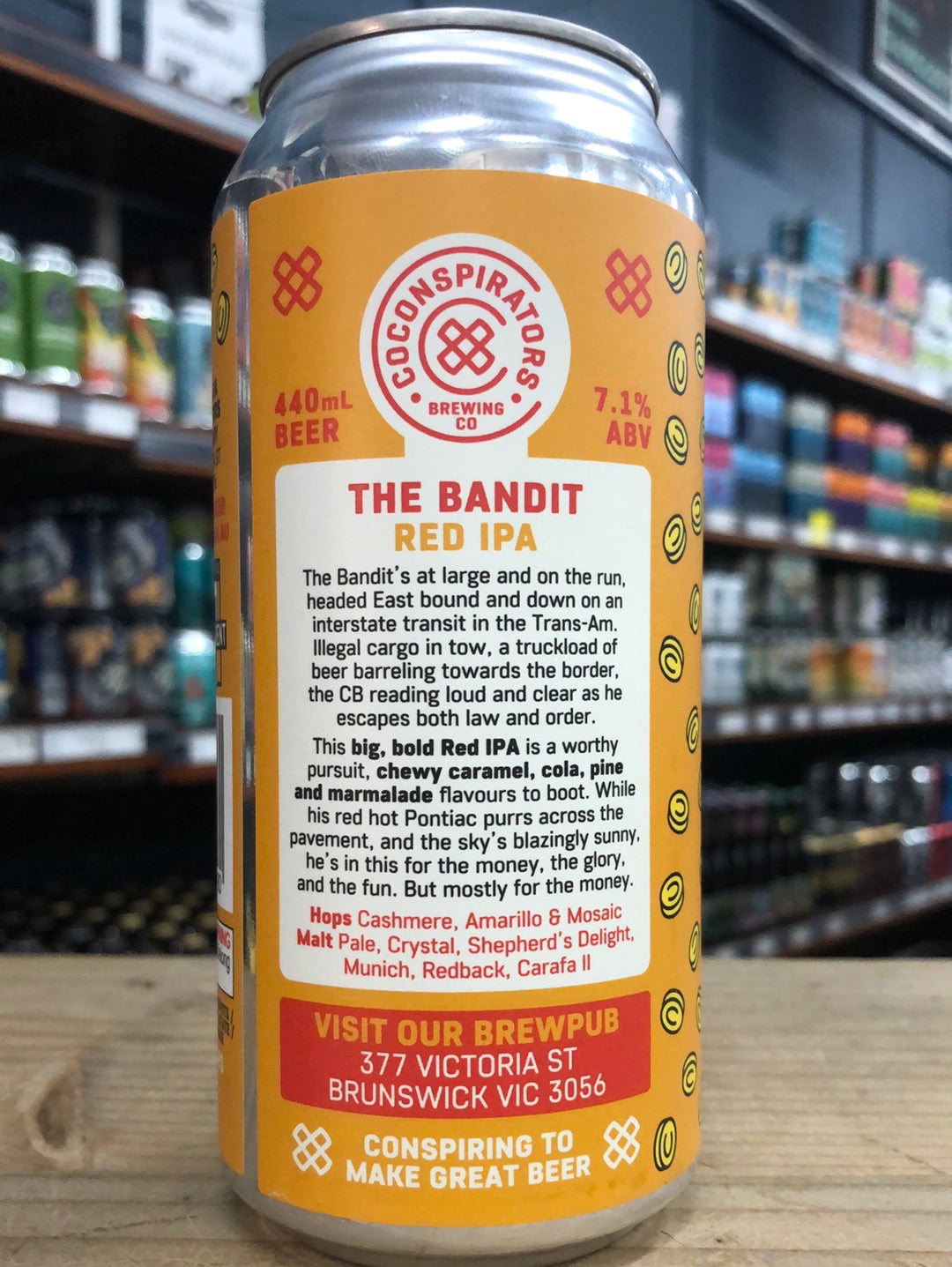 Co-Conspirators The Bandit Red IPA 440ml Can