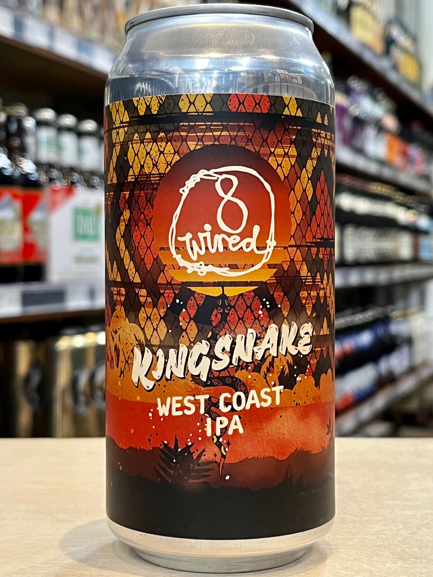 8 Wired Kingsnake West Coast IPA 440ml Can