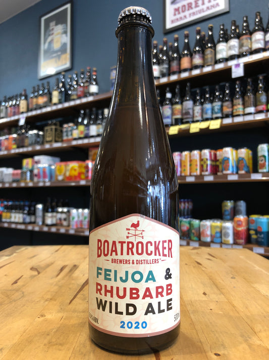 Boatrocker Feijoa & Rhubarb Wild Ale 500ml