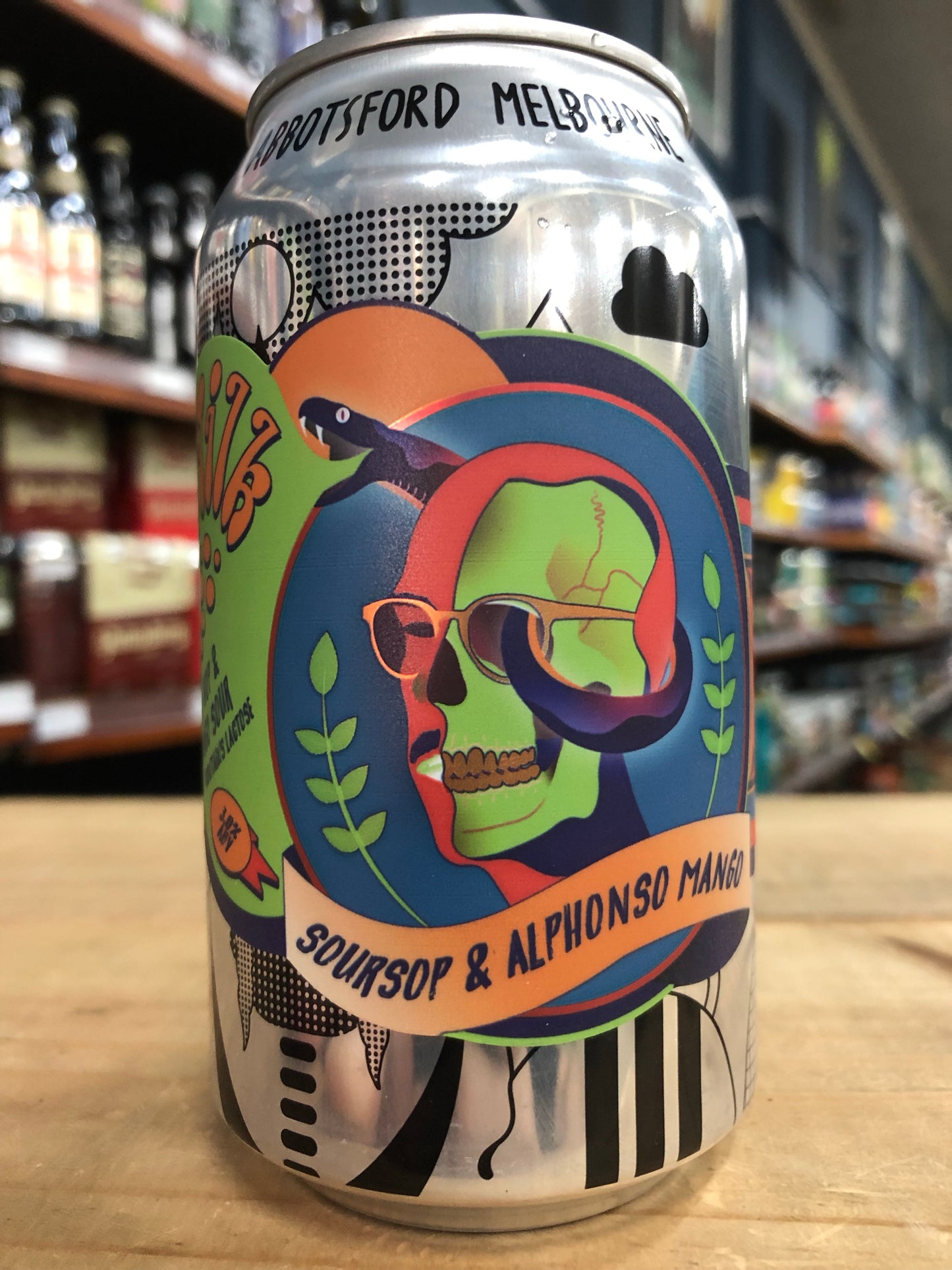 Bodriggy Spacemilk Vol. 3 - Soursop, Alphonso Mango & Cashmere Hop Lactose Sour 375ml Can