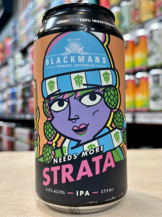 Blackman's Needs More Strata IPA 375ml Can