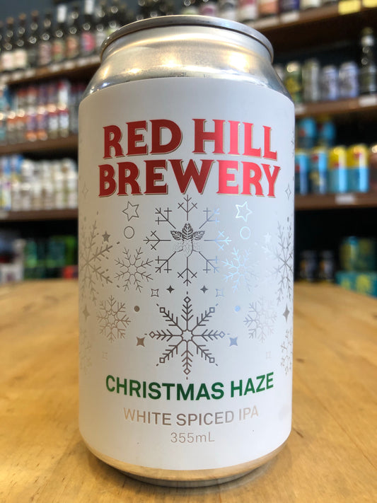 Red Hill Christmas Haze White Spiced IPA 355ml Can