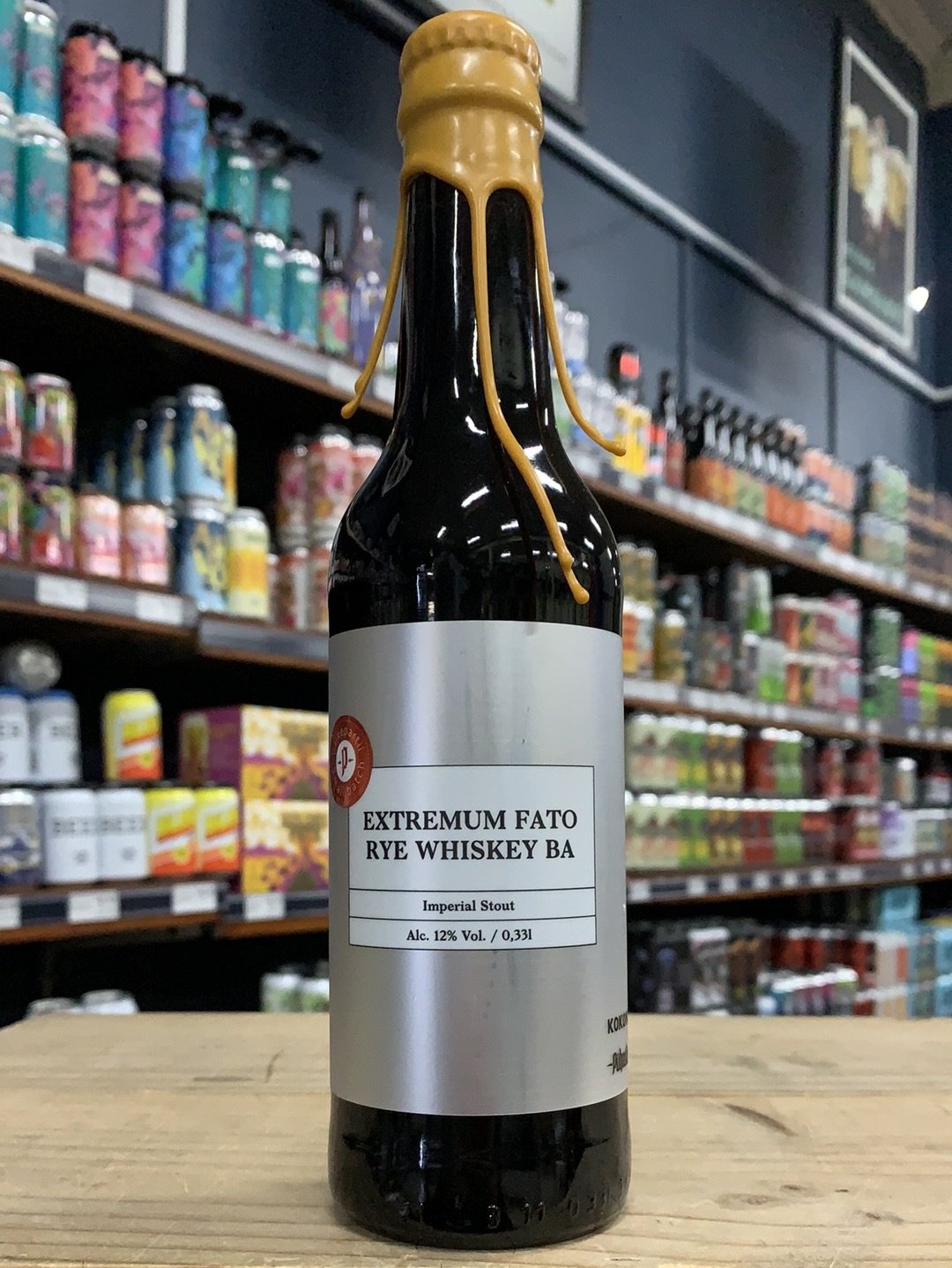 Puhaste Extremum Fato Rye Whiskey BA Imperial Stout 330ml