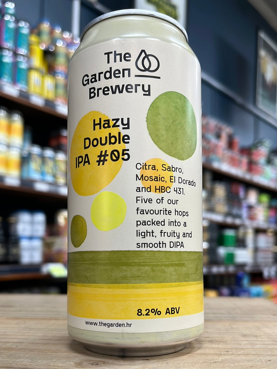 The Garden Hazy Double IPA #5 440ml Can