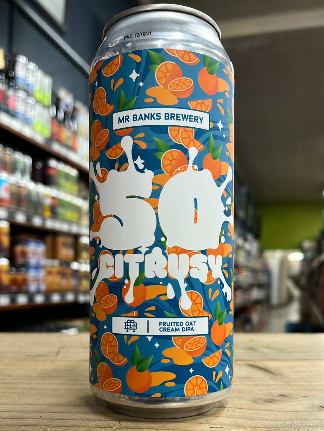 Mr Banks So Citrusy Fruited Oat Cream DIPA 500ml Can