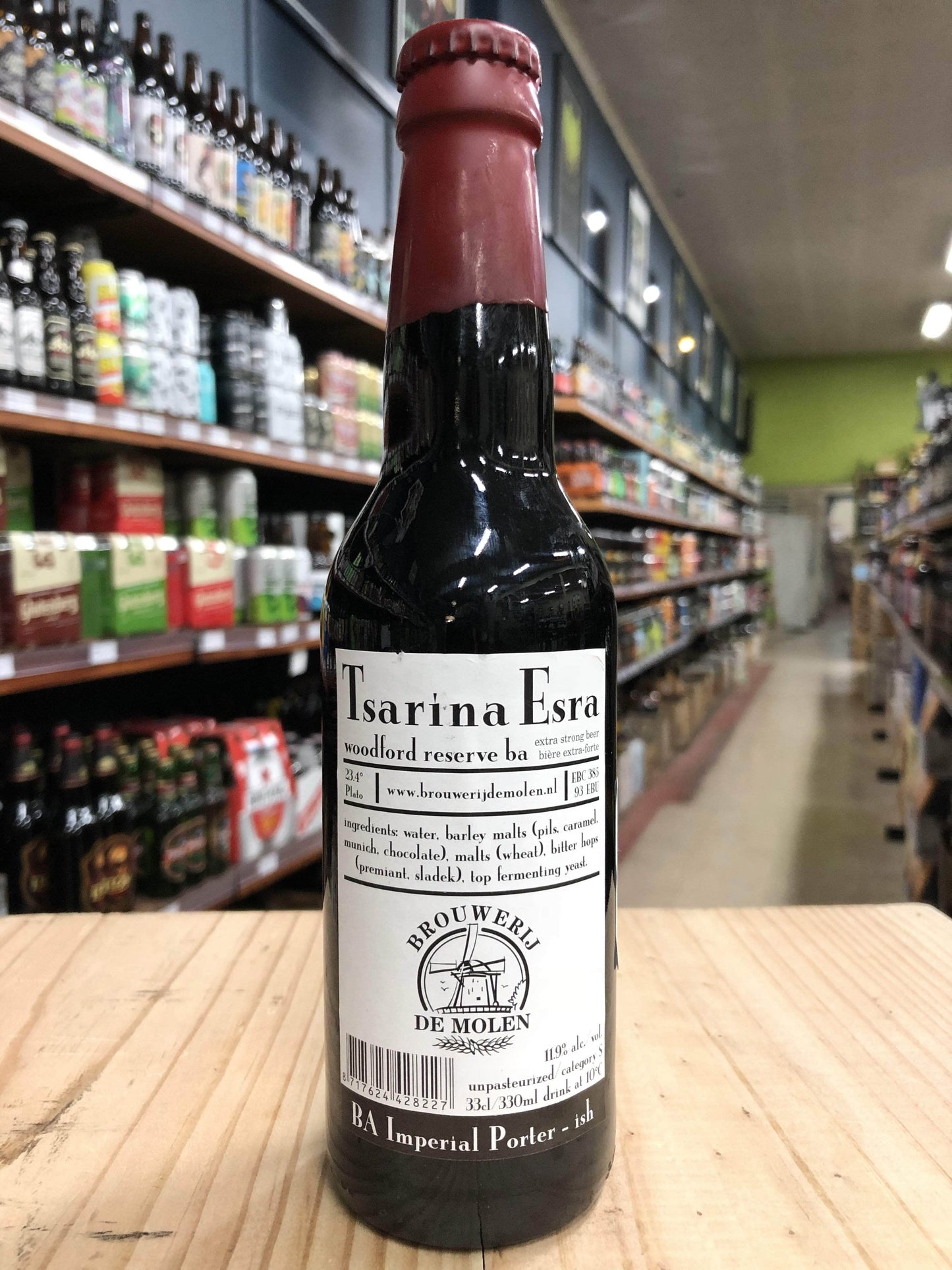 De Molen Tsarina Esra Woodford Barrel-Aged Imperial Porter 330ml - Purvis Beer