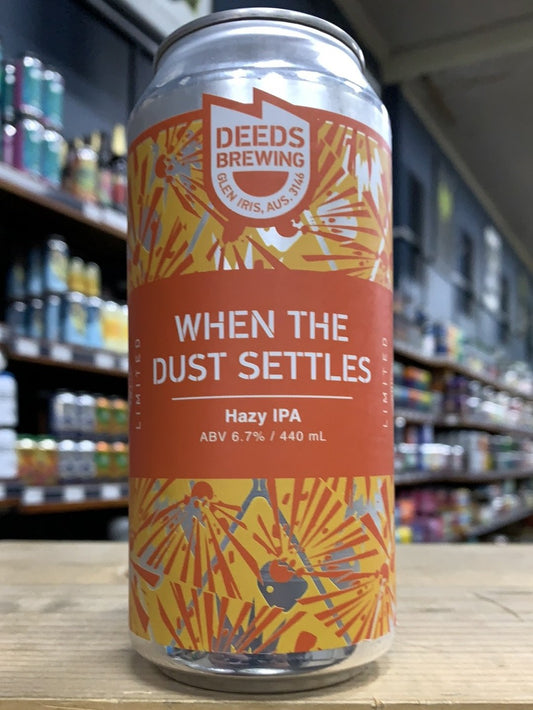 Deeds When The Dust Settles Hazy IPA 440ml Can