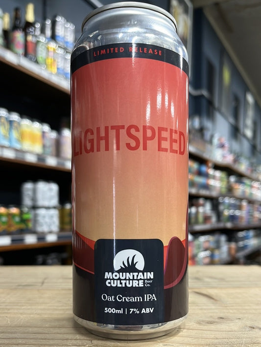 Mountain Culture Lightspeed Milkshake IPA 500ml Can