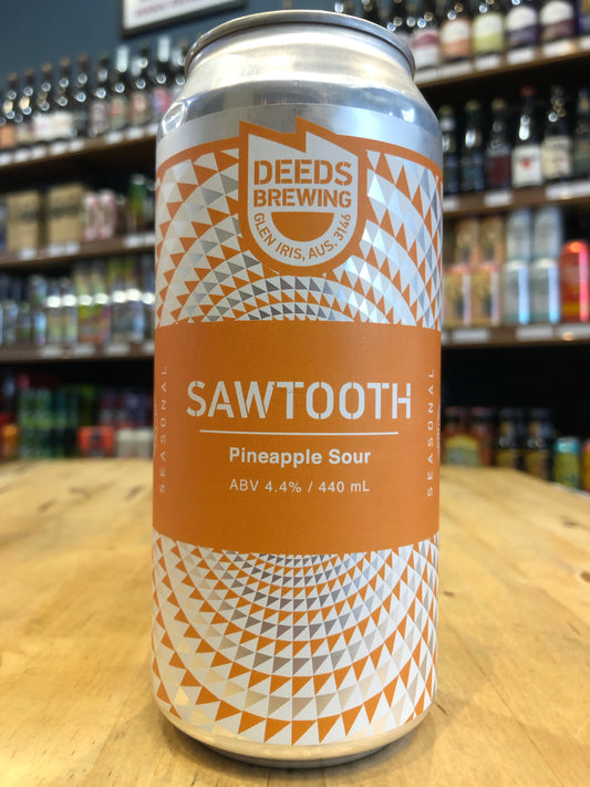 Deeds Sawtooth Pineapple Kettle Sour 440ml Can