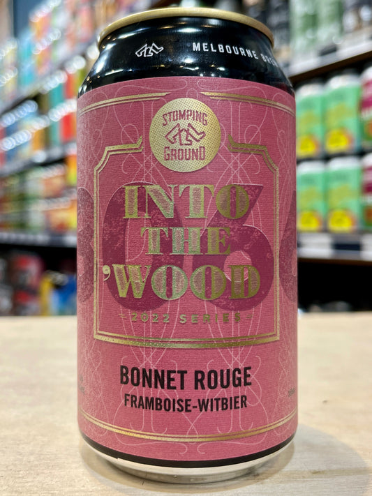 Stomping Ground Into the Wood: Bonnet Rouge Framboise-Witbier 355ml Can