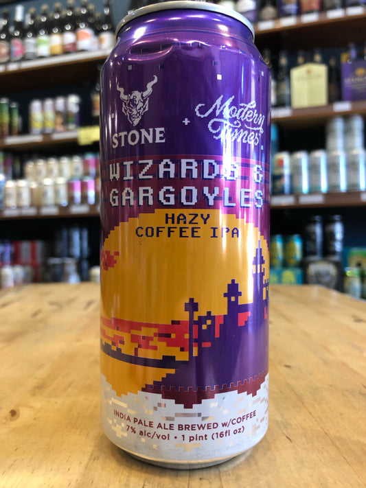 Stone / Modern Times Wizards & Gargoyles Hazy Coffee IPA 473ml Can