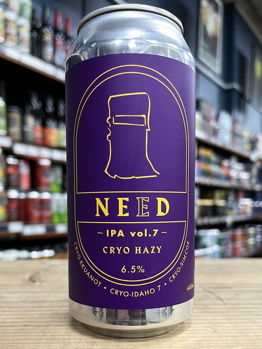 Bridge Road NEeD Vol. 7 Cryo Hazy IPA 440ml Can