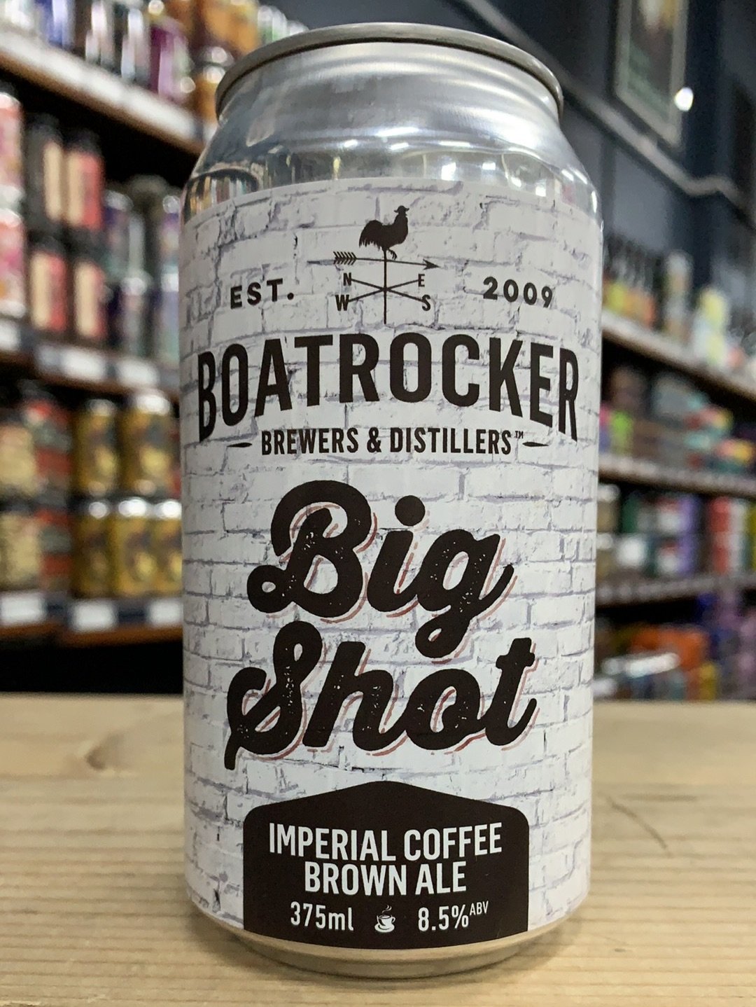 Boatrocker Big Shot Imperial Brown Ale 375ml Can