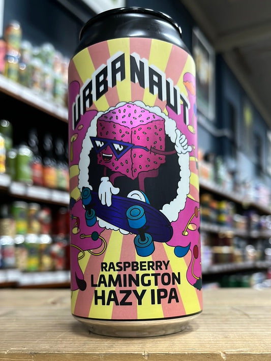 Urbanaut Raspberry Lamington Hazy IPA 440ml Can