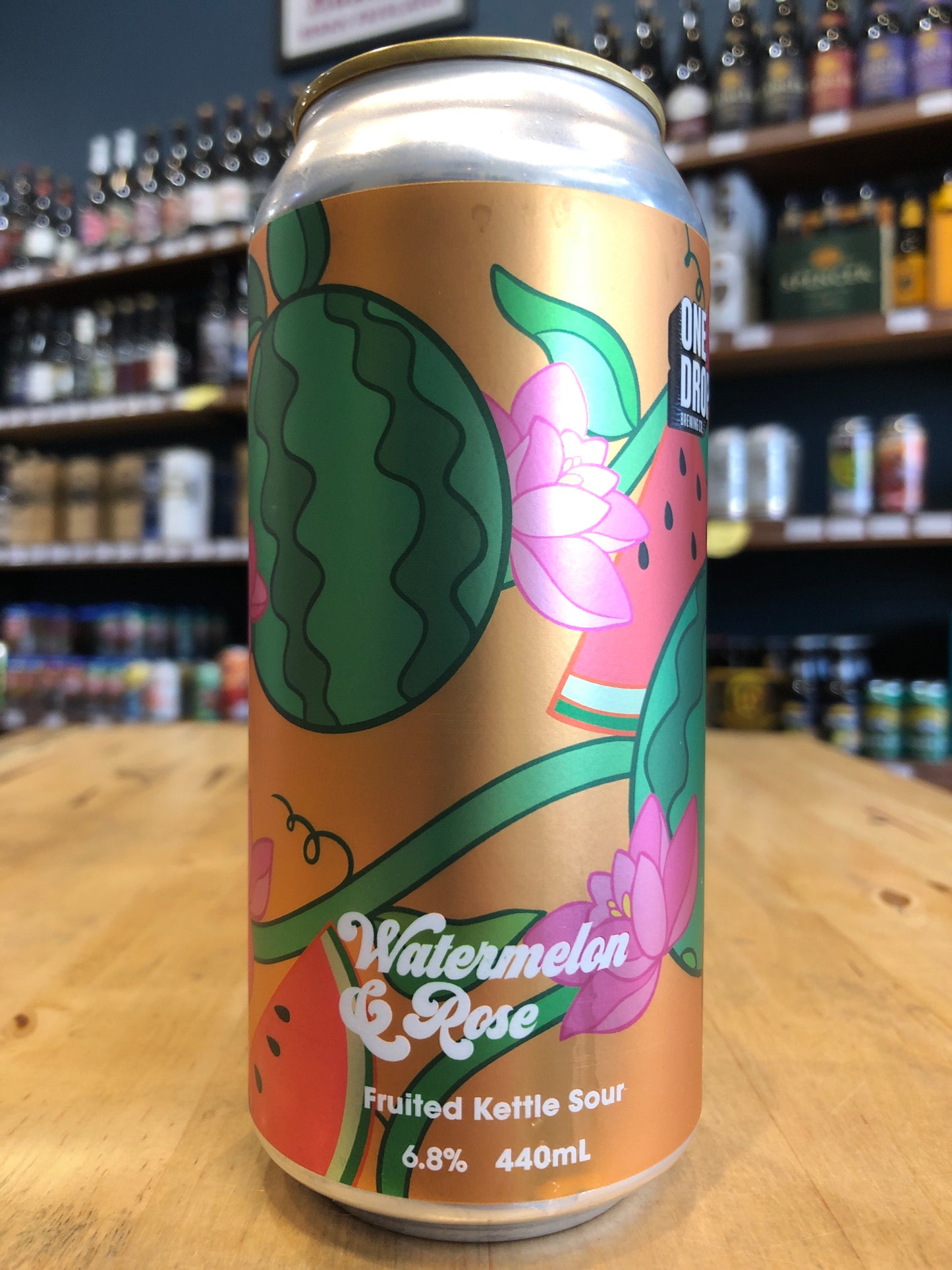 One Drop Watermelon & Rose Sour 440ml Can