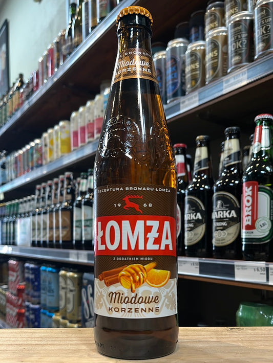 Lomza Miodowe Korzenne Spiced Honey Lager 500ml