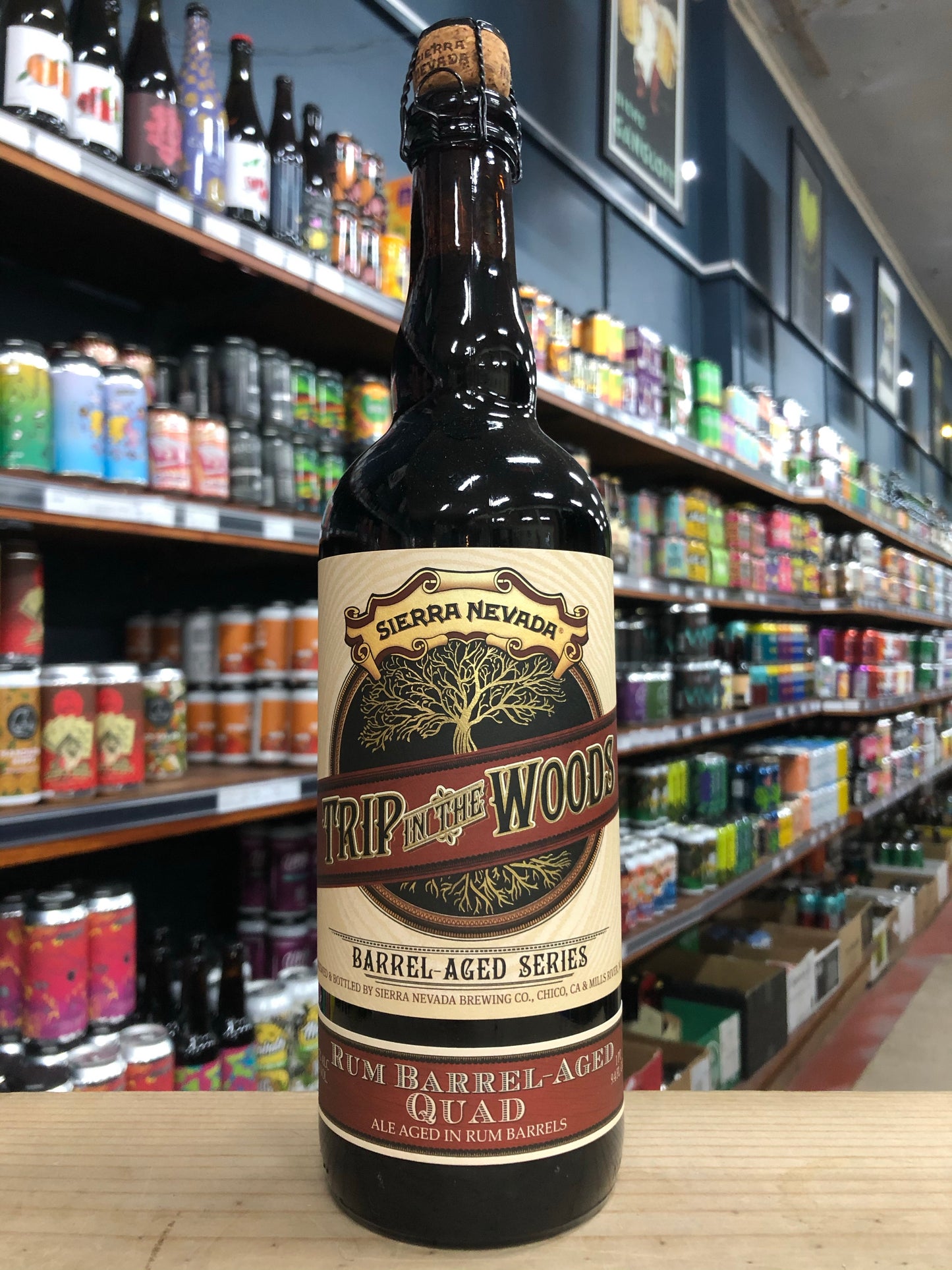 Sierra Nevada Trip in the Woods: Rum Barrel-Aged Quad 750ml