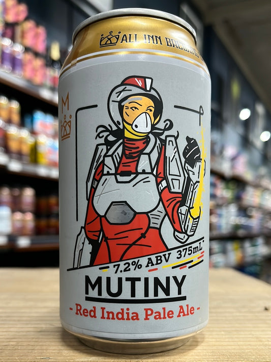 All In Mutiny Red IPA 375ml Can