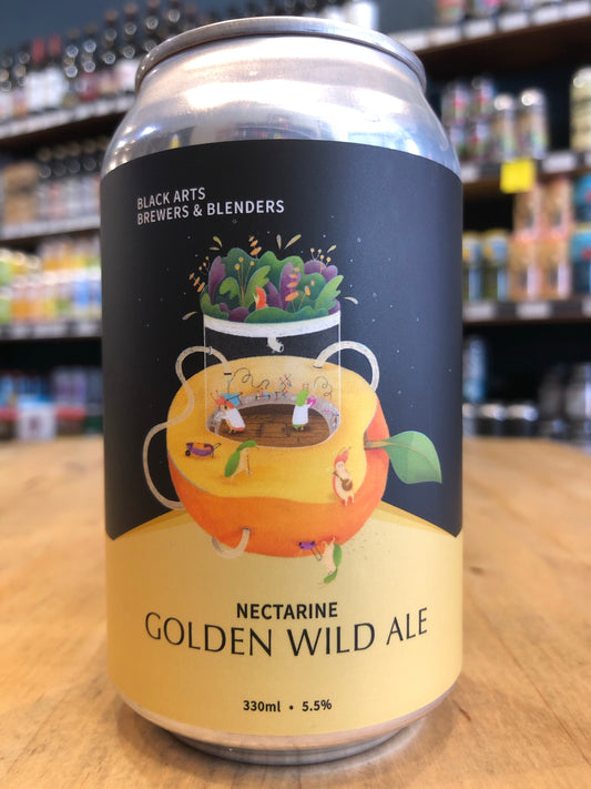 Black Arts Nectarine Golden Wild Ale 330ml Can