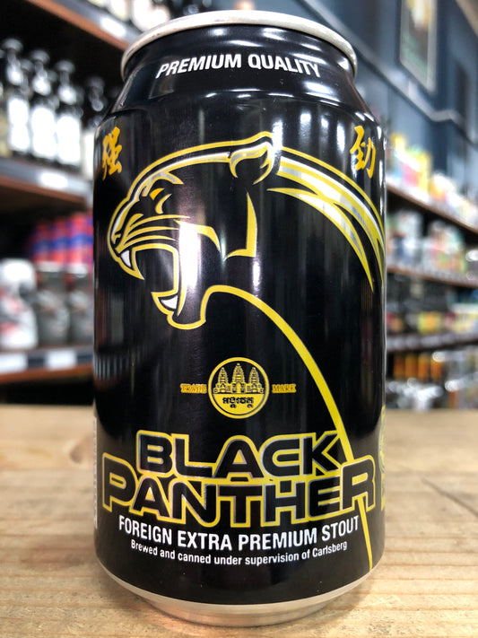 Black Panther Foreign Extra Stout 330ml Can