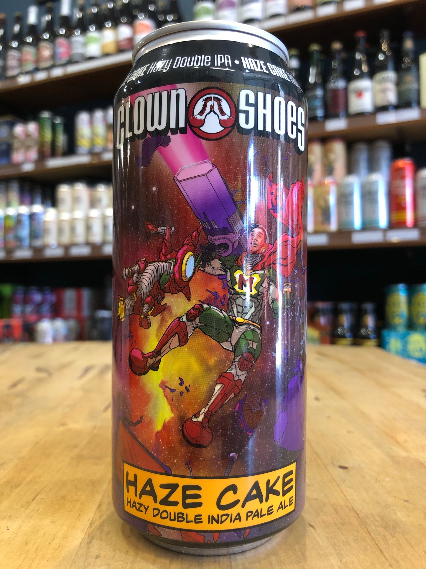 Clown Shoes Haze Cake 473ml Can