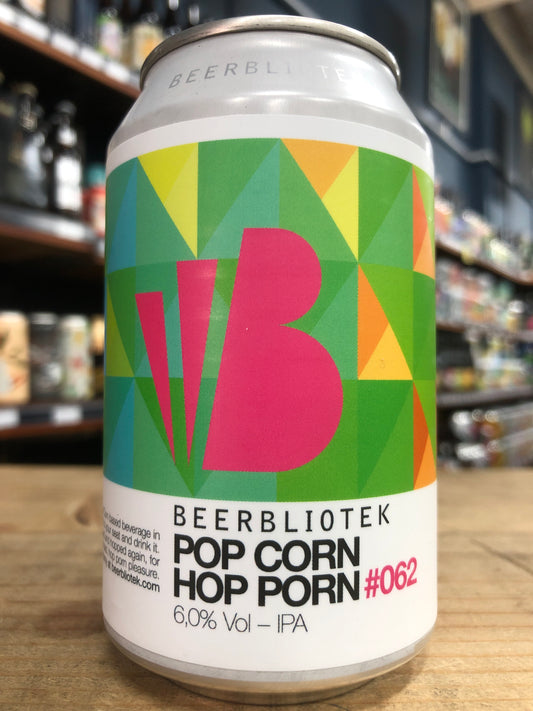 Beerbliotek Pop Corn Hop Porn 330ml Can