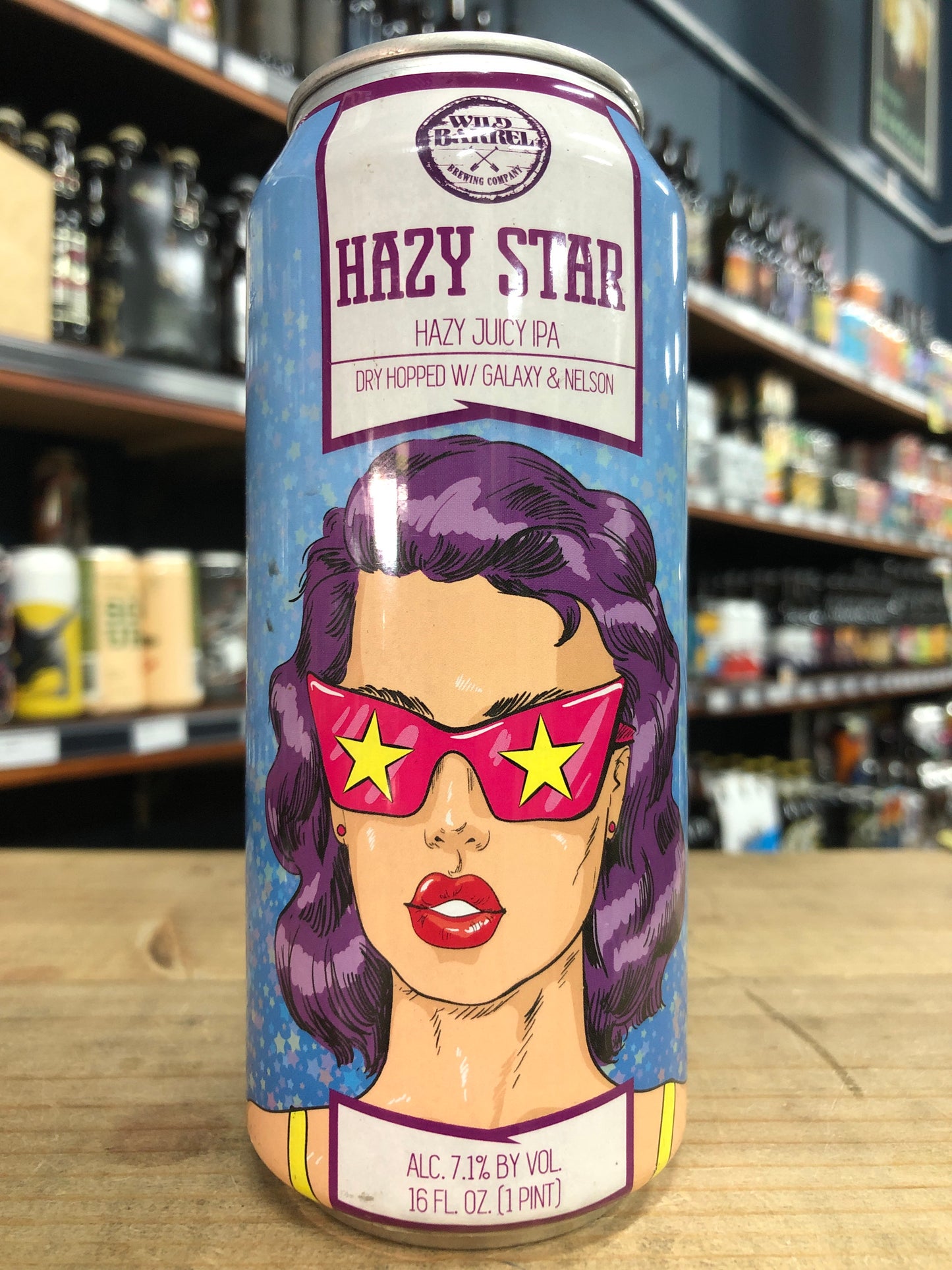 Wild Barrel Hazy Star IPA 473ml Can