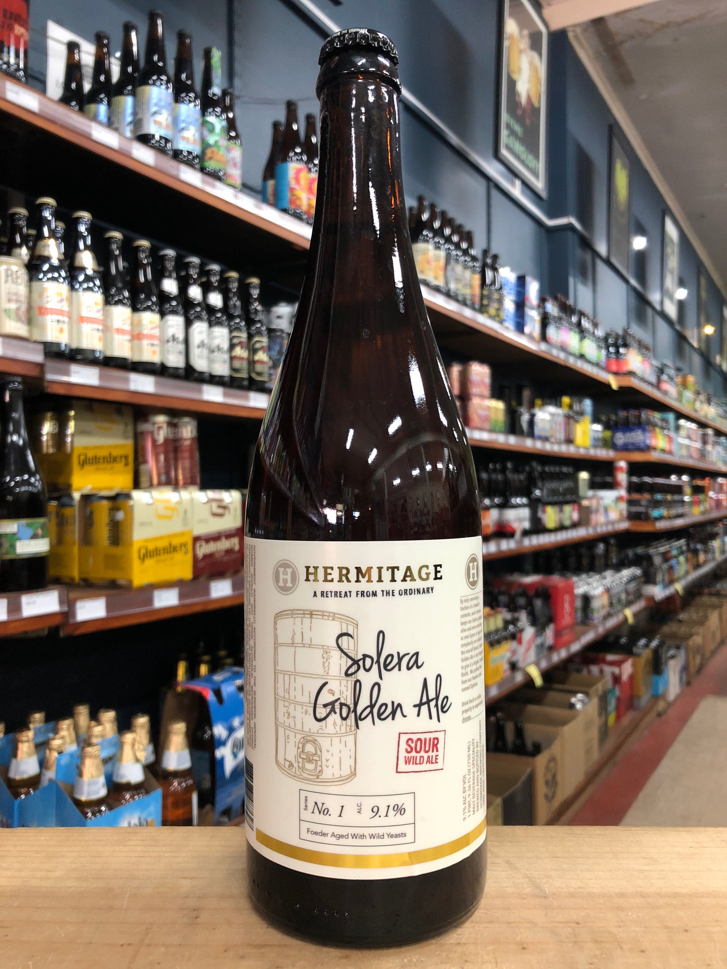 Hermitage Solera Golden Ale 750ml