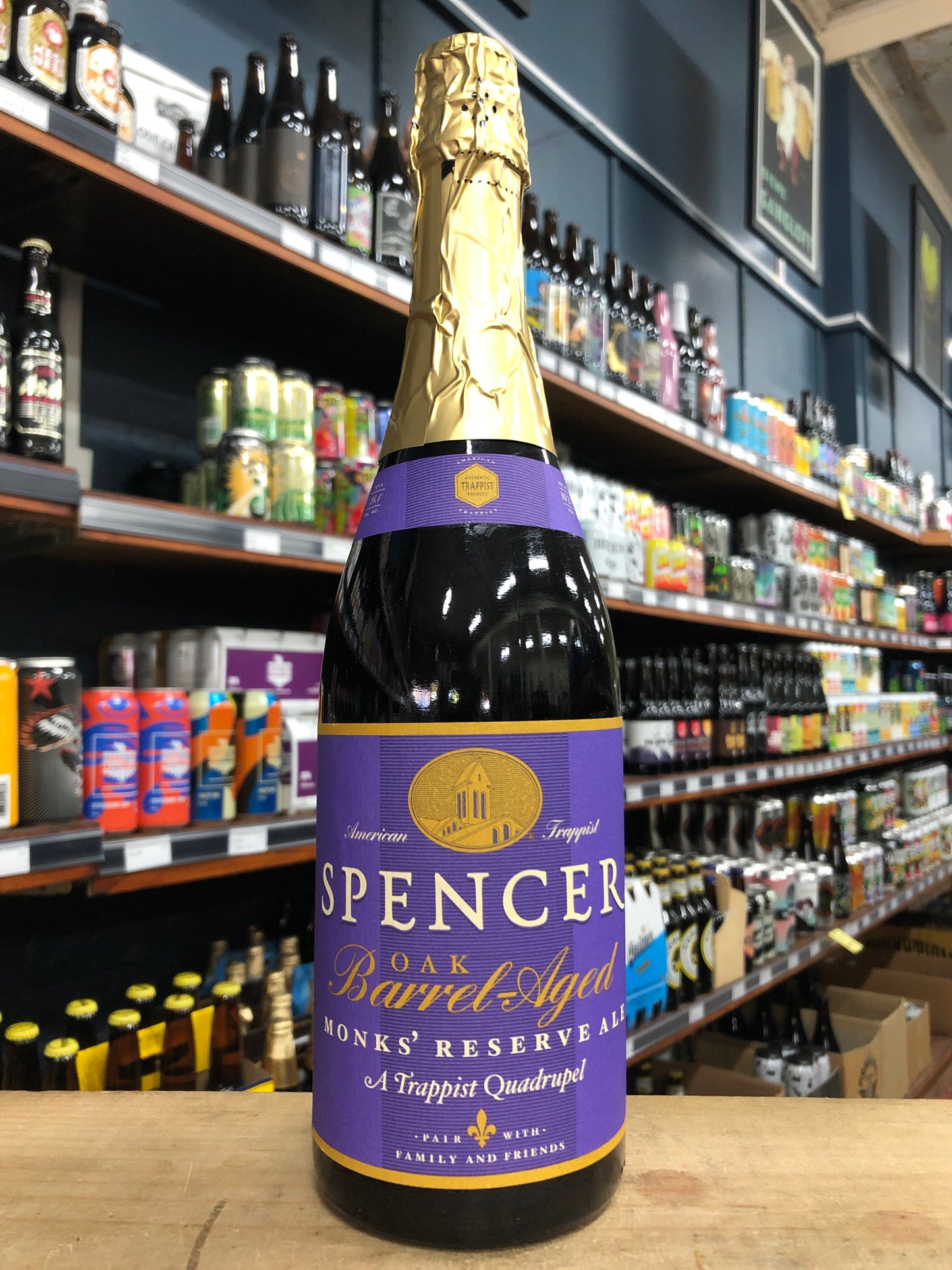 Spencer Oak Barrel Aged Monks' Reserve Ale 750ml