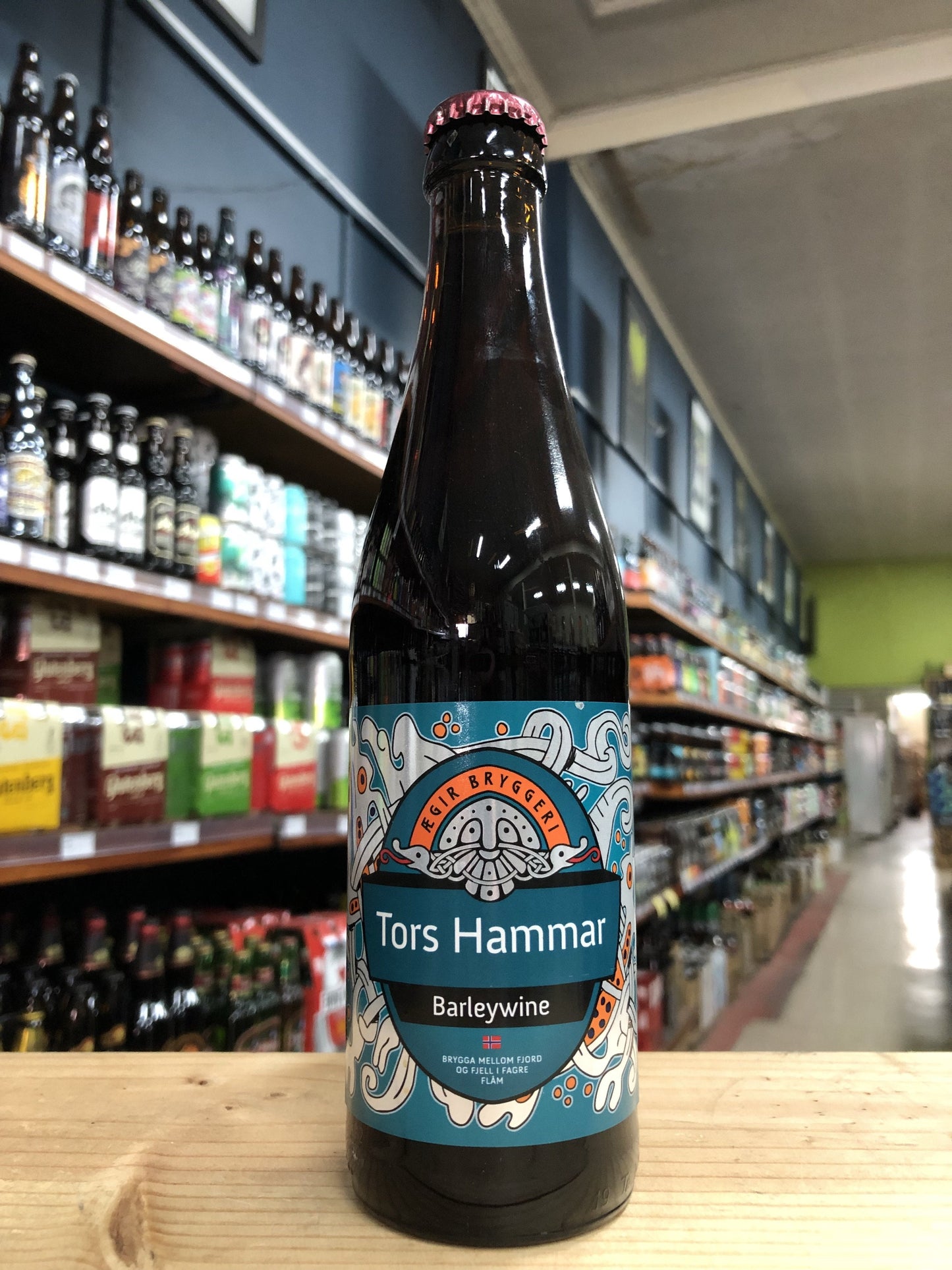 Aegir Tors Hammer Barley Wine 330ml - Purvis Beer