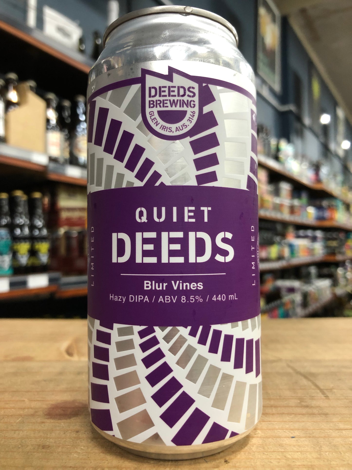 Quiet Deeds Blur Vines Hazy DIPA 440ml Can