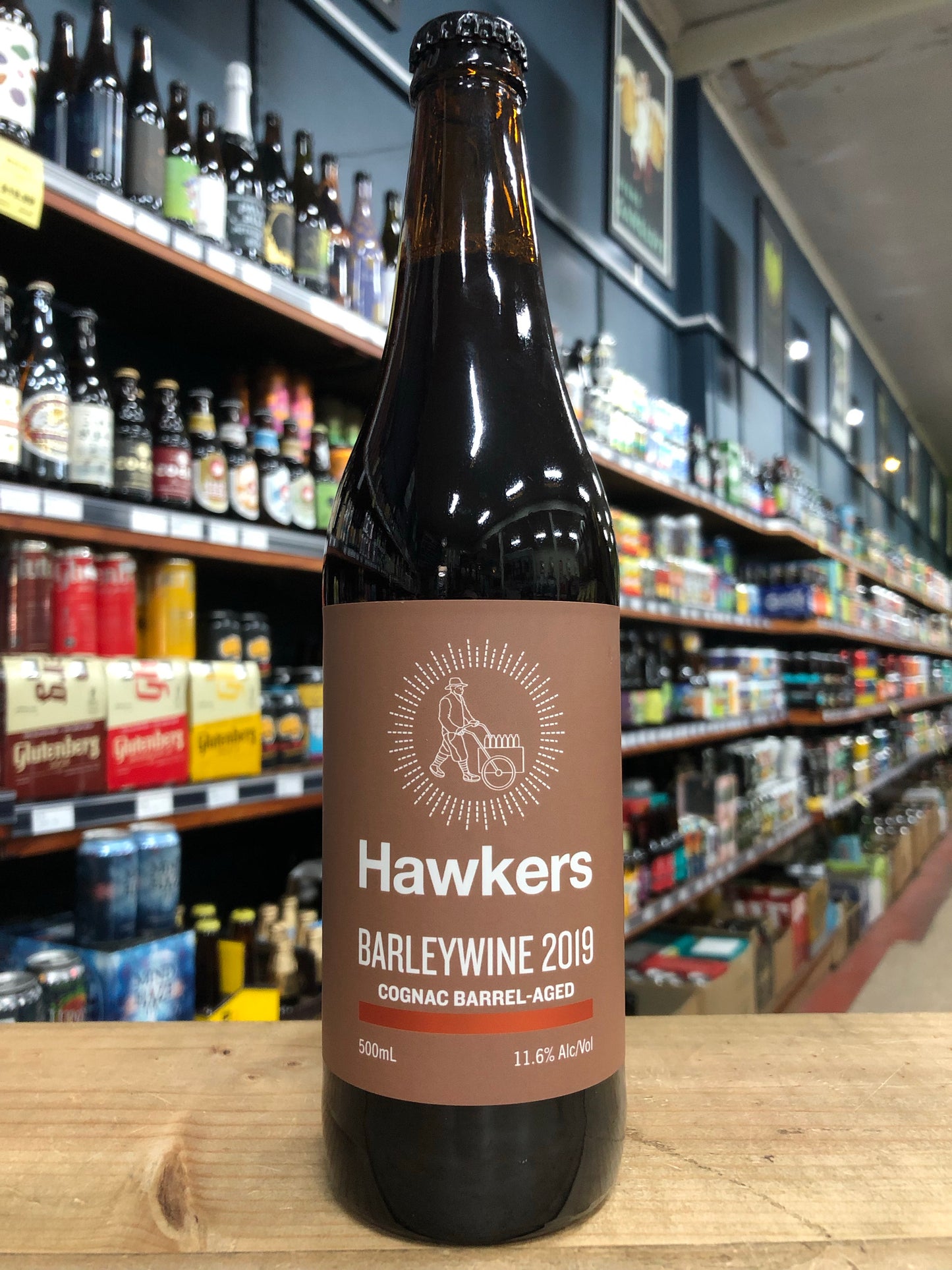 Hawkers Cognac Barrel-Aged Barleywine 2019 500ml