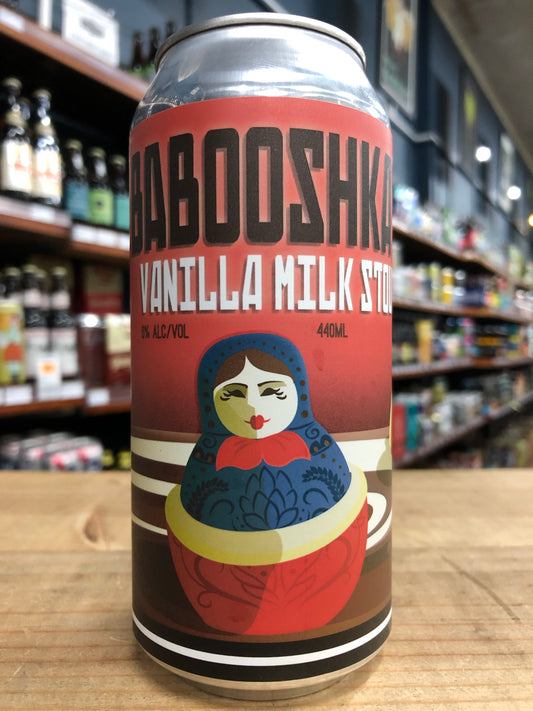 Hargreaves Hill Babooshka Vanilla Milk Stout 440ml Can