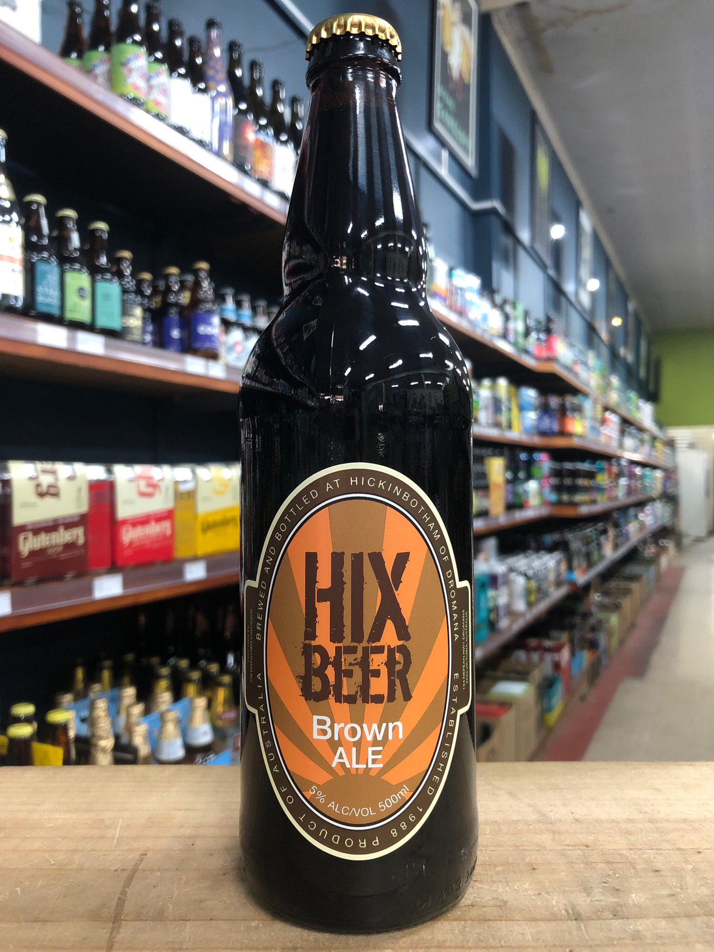 Hickinbotham Hix Brown Ale 500ml