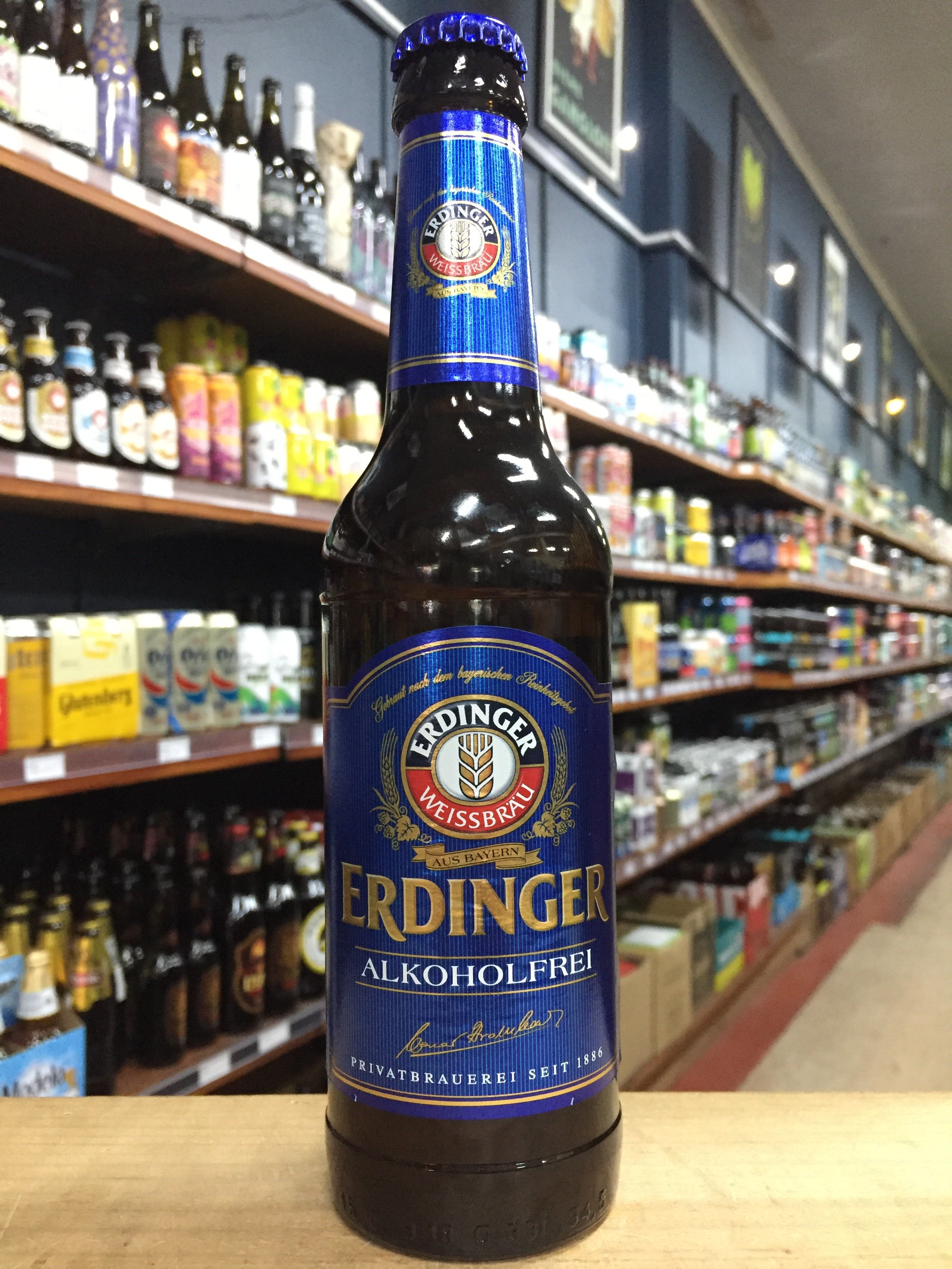 Erdinger Non Alcoholic 330ml - Purvis Beer