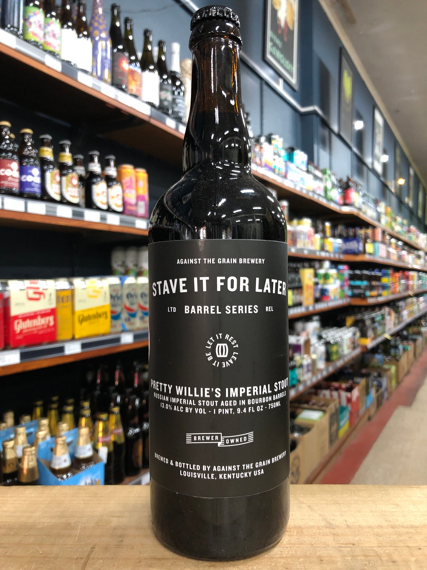 Against the Grain Pretty Willie's Imperial Stout (Stave It For Later) 750ml