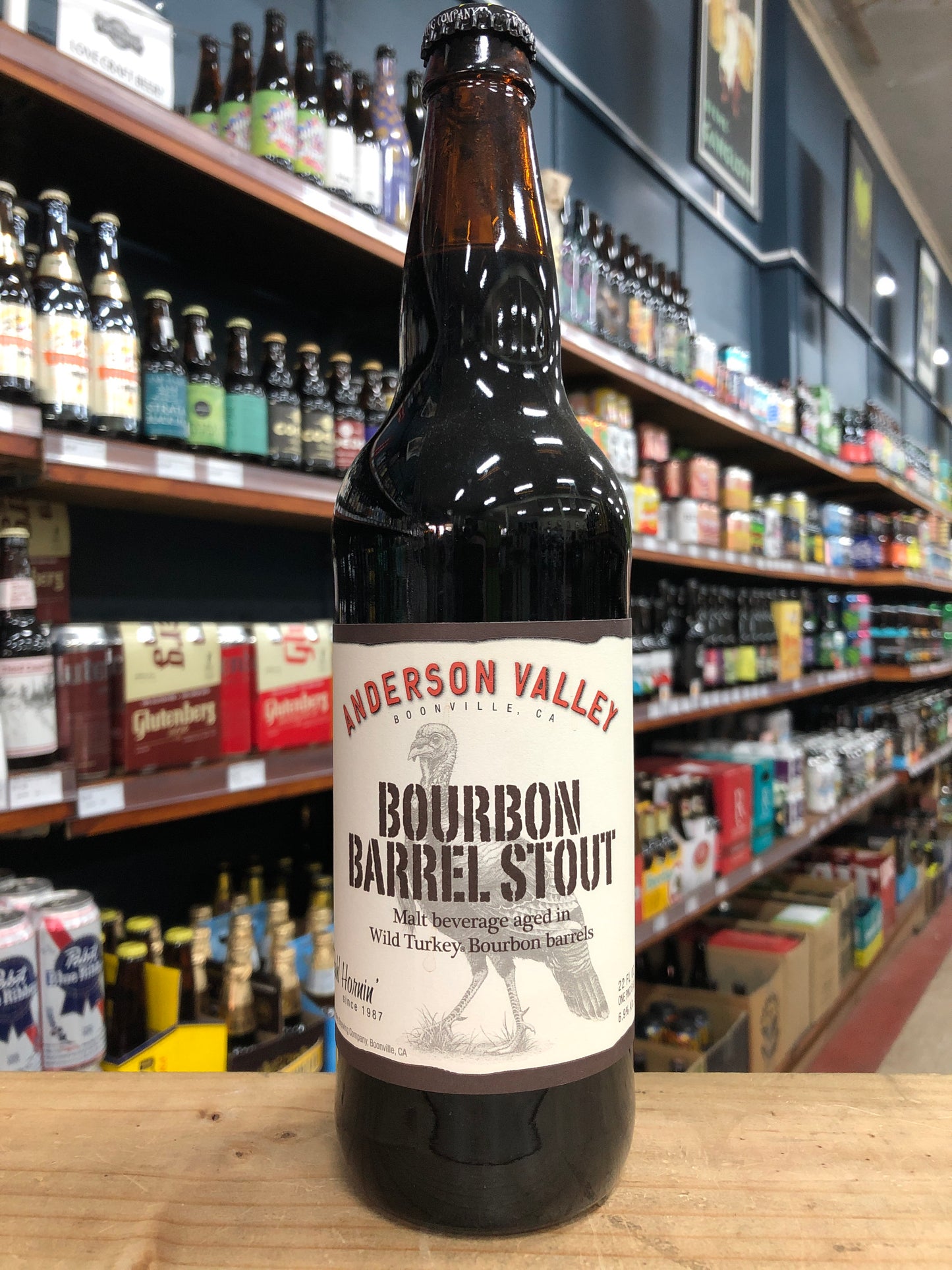 Anderson Valley Wild Turkey Bourbon Barrel Stout 650ml